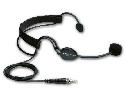 Microfone Headset sem fio